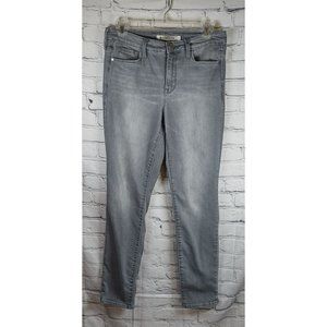Athleta Sculptek Skinny Jeans Sz 6 grey